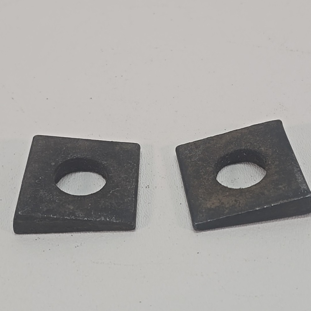 Square Beveled Washers 3/4" Bolt Diameter 1-3/4" Square Side Lot Of 2
